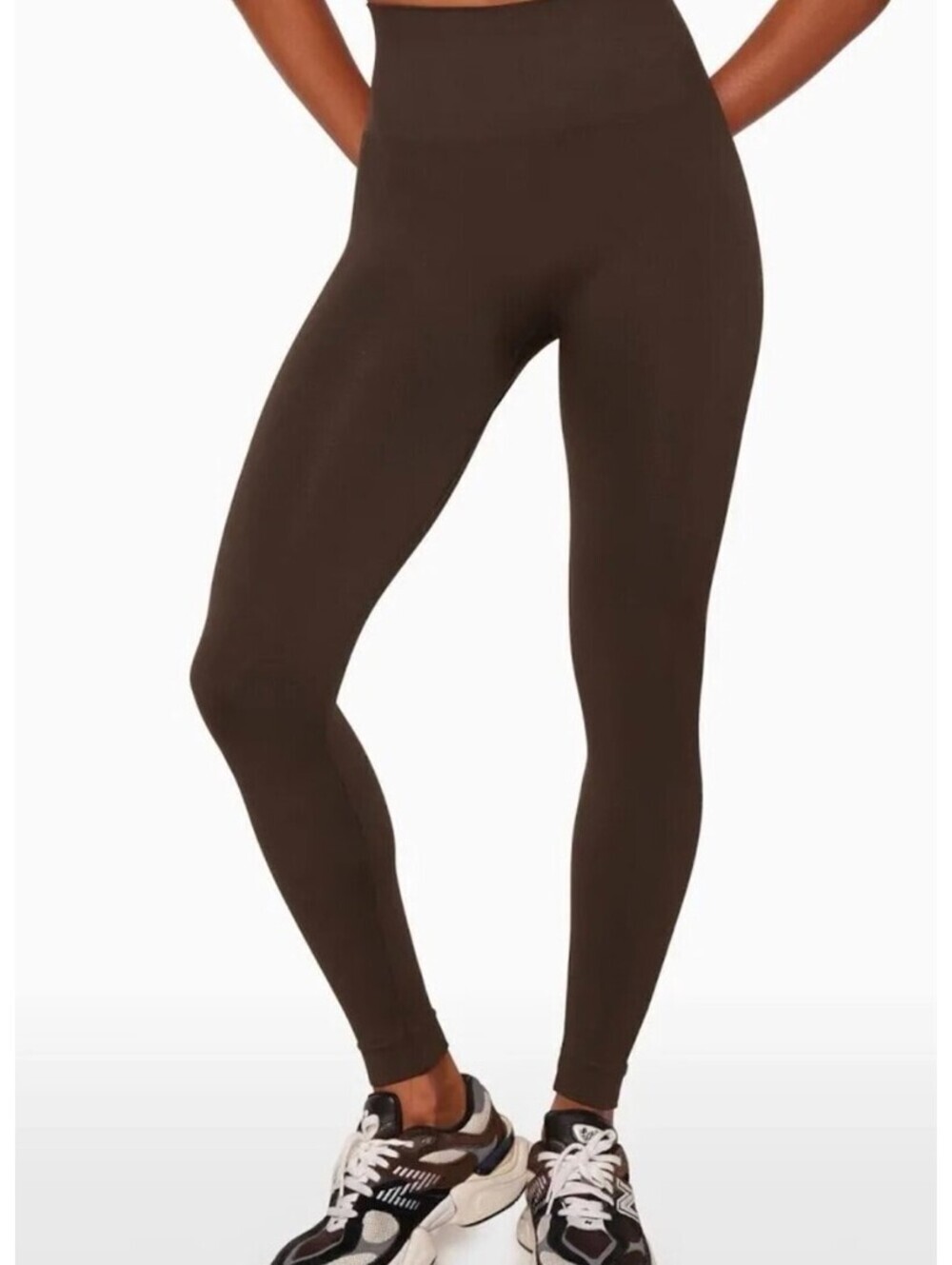 SET Active Sculptflex High-Waisted Seamless Leggings Espresso XS